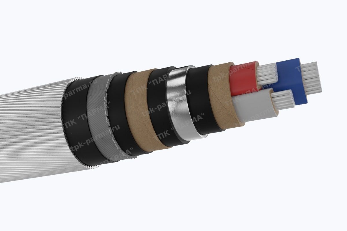 Фотография провода Кабель АСПГ 3х25+1х16 - 1кВ