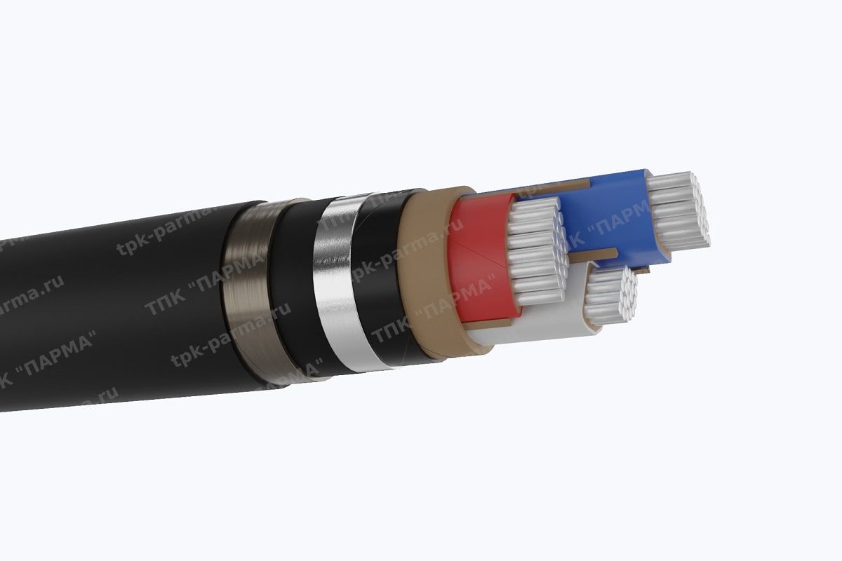 Фотография провода Кабель ААШнг 3х150 - 1кВ