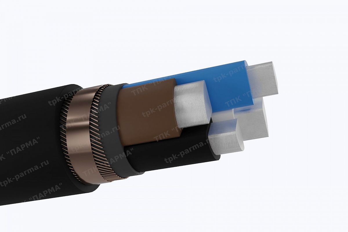 Фотография провода Кабель АВВГЭнг(A)-LS-ХЛ 4х120 - 1кВ