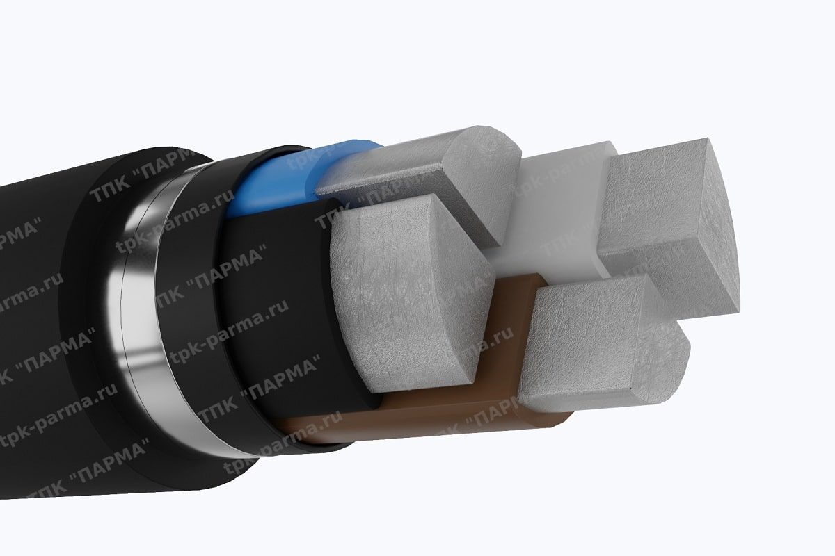 Фотография провода Кабель АПвБШвнг(A)-ХЛ 4х25 - 1кВ