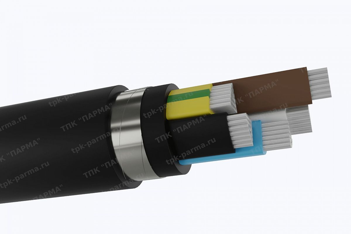 Фотография провода Кабель АВБШвнг(A)-ХЛ 5х150 - 1кВ