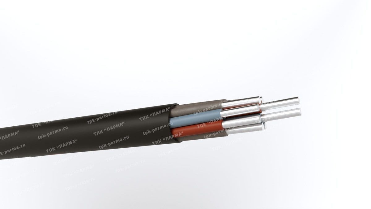 Фотография провода Кабель АКВВГнг 10х10