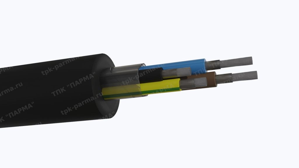 Фотография провода Кабель КГН-Т 5х4,0