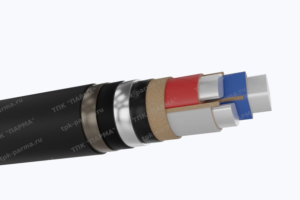 Фотография провода Кабель ЦААШнг 3х35 - 10кВ