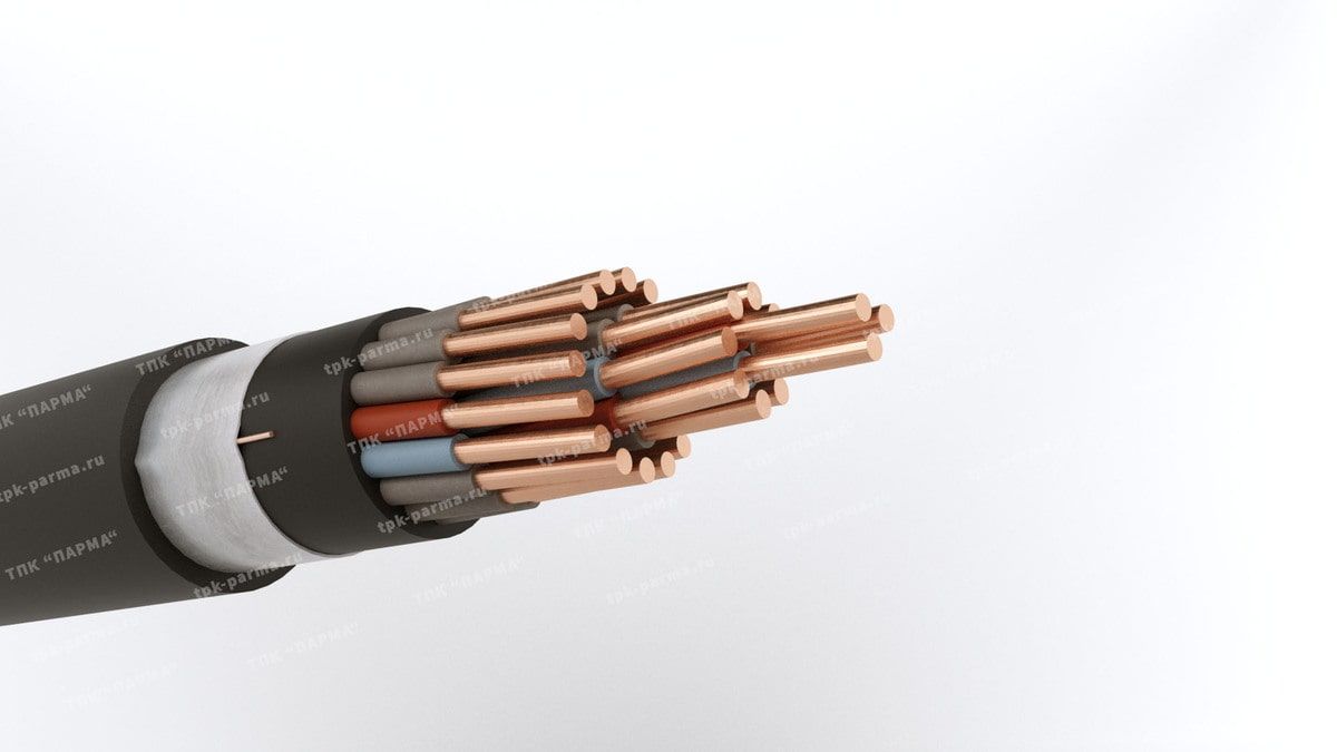 Фотография провода Кабель КВВГЭнг 27х2,5